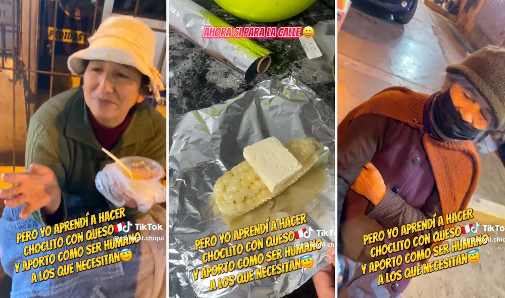 Miles de cibernautas en TikTok elogiaron la labor de la ciudadana venezolana. Foto: composición LR / capturas de TikTok / @mariagil.chiqui