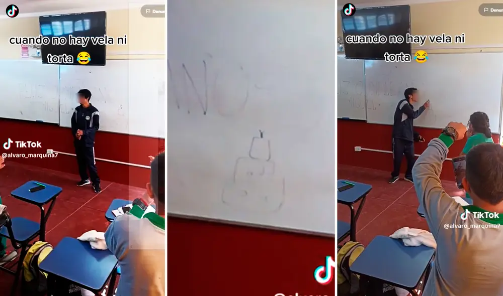 Un cumpleaños que jamás olvidará. Foto: Composición de LR/TikTok/@Alvaro_marquina7 Un cumpleaños que jamás olvidará. Foto: Composición de LR/TikTok/@Alvaro_marquina7