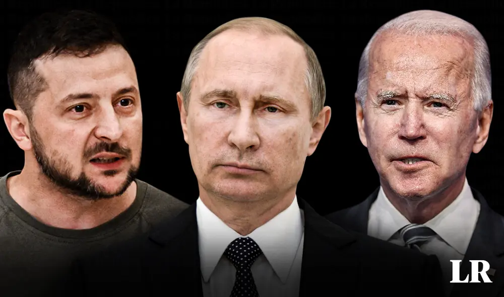 El presidente Putin acusó a Occidente de desatar una "guerra" contra Rusia. Foto: composición LR/Jazmin Ceras/AFP/EFE