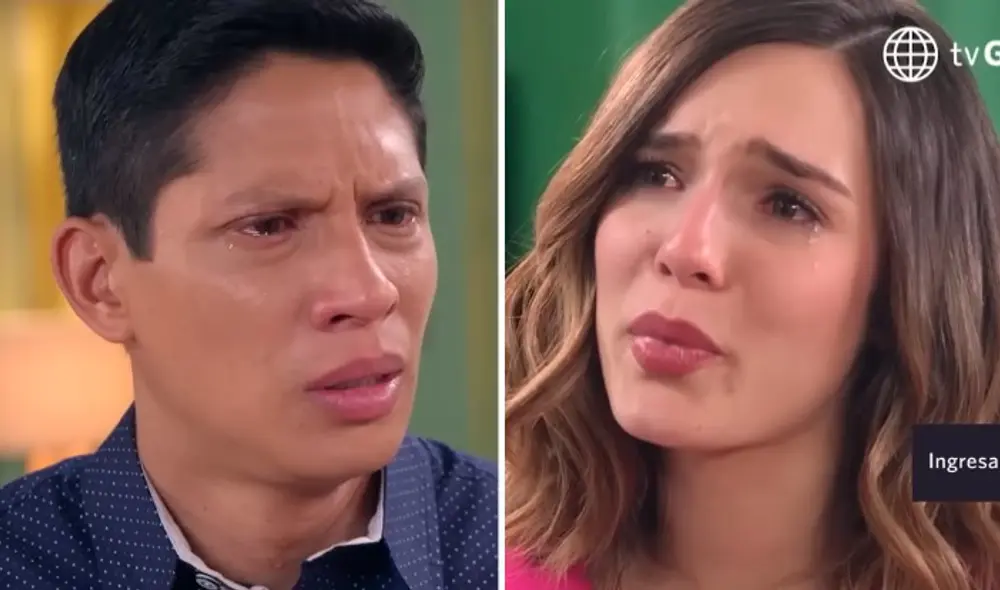 Alma no soportó más y le contó todo a León, en "Luz de luna 3". Foto: composición LR/América TV Alma no soportó más y le contó todo a León, en "Luz de luna 3". Foto: composición LR/América TV