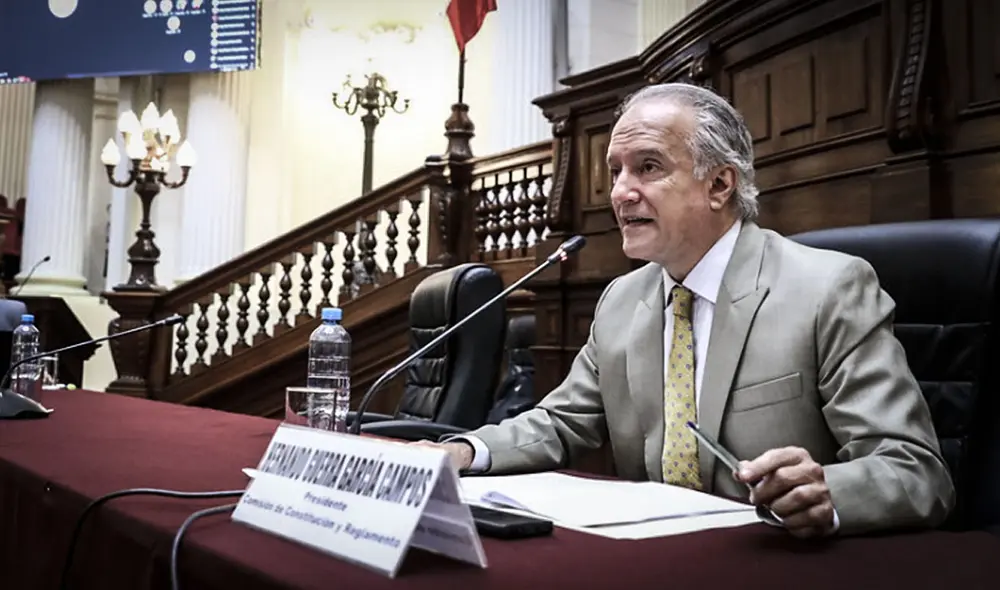 Hernando Guerra, presidente de la Comisión de Constitución. (Foto: Congreso).