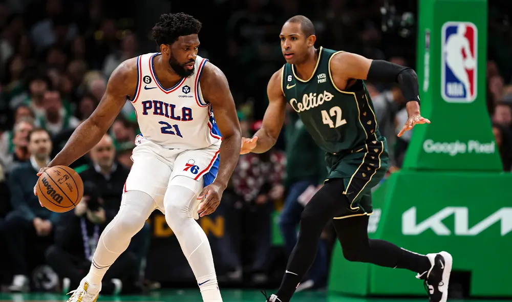 Victoria de los Sixers ante Celtics en el TD Garden y lideran la serie 3-2. Foto: Sixers