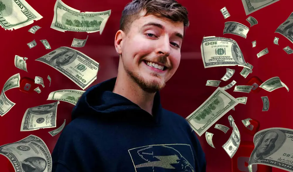 MrBeast empezó su carrera como youtuber en 2021. Foto: composición LR/Daily Mail