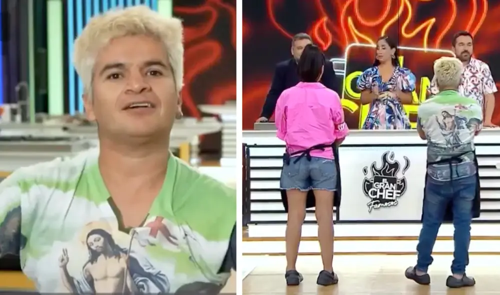 Miguel Vergara es el salvado de la noche en "El gran chef famosos". Foto: composición LR/Latina - Video: Latina