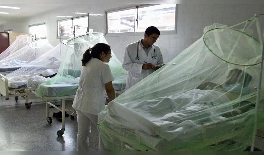Se reporta gran número de pacientes internados por el dengue en hospitales.  Foto: La República