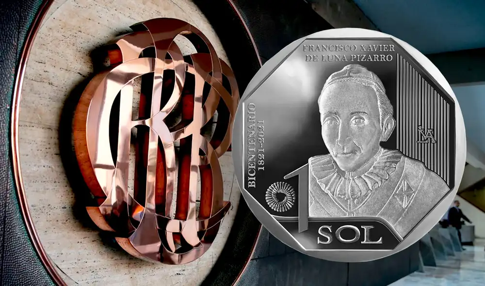 Nueva moneda tiene la imagen de Francisco Xavier de Luna Pizarro. Foto: composición LR/BCRP