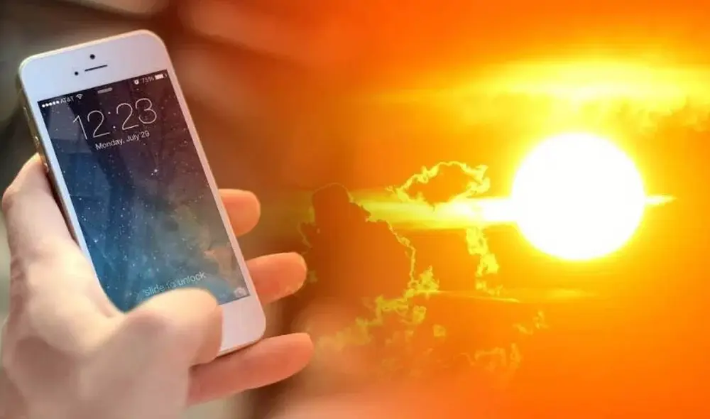 La exposición del teléfono móvil a temperaturas muy altas puede tener efectos negativos. Foto: Móvil Zona La exposición del teléfono móvil a temperaturas muy altas puede tener efectos negativos. Foto: Móvil Zona