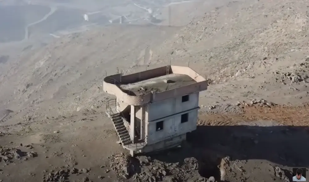La misteriosa casa abandonada se encuentra en la zona de Jicarmarca. Foto: captura de YouTube/Marko TK La misteriosa casa abandonada se encuentra en la zona de Jicarmarca. Foto: captura de YouTube/Marko TK