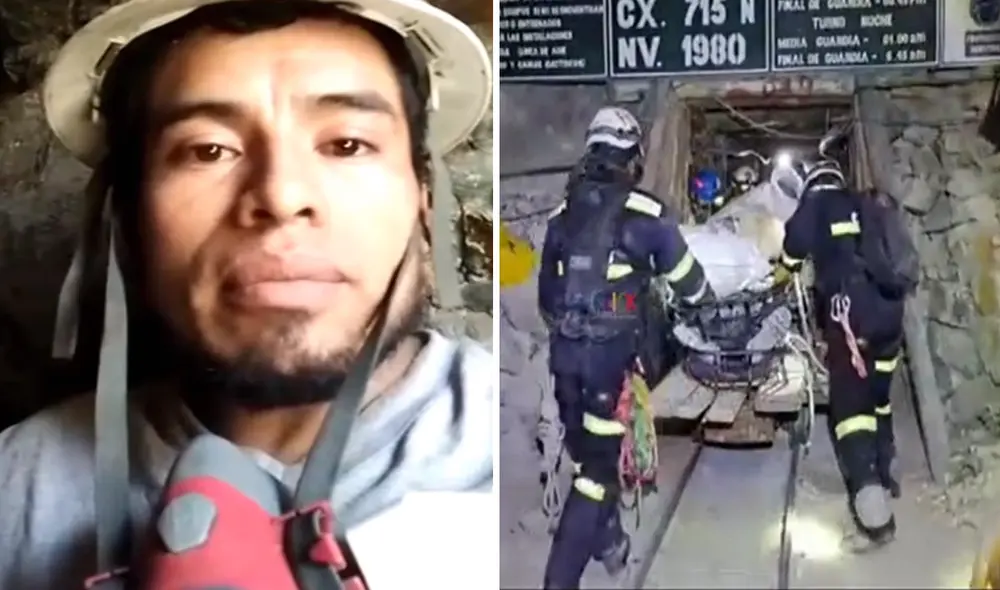 Collantes apoyó en el rescate de mineros en Yanaquihua. Foto: composición LR / El Ciudadano/ Joséps-TikTok