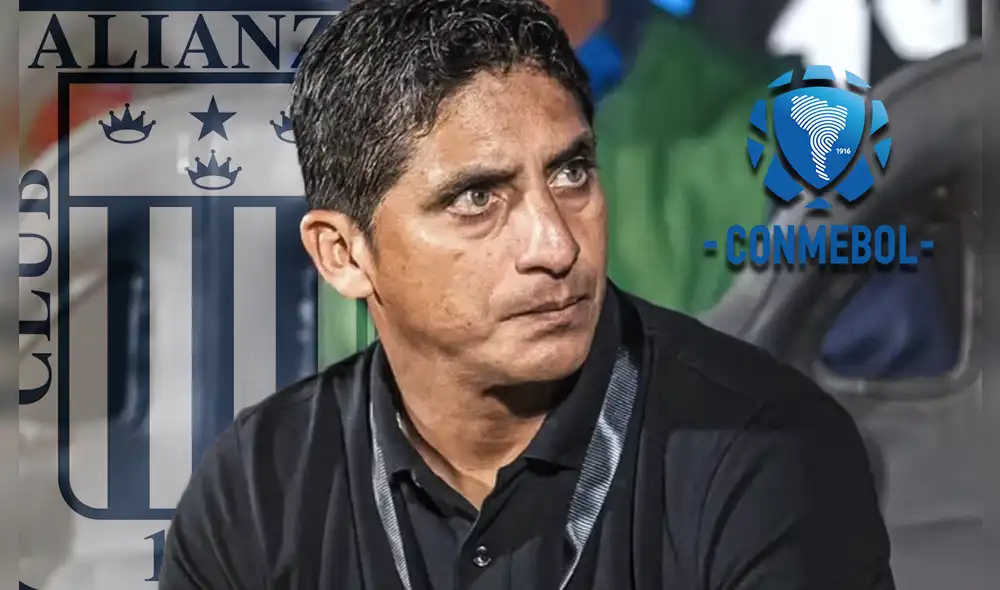 Guillermo Salas asumió las riendas de Alianza Lima en el 2022. Foto: composición LR/Alianza Lima/Conmebol