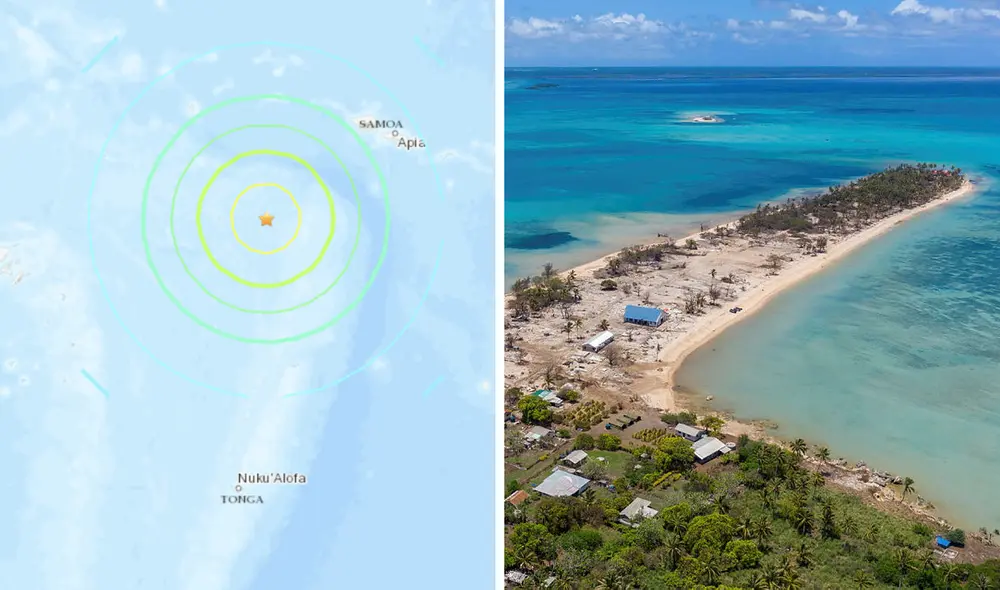 Terremoto no provoca alerta de tsunami en Tonga. Foto: The Strategist/USGS Terremoto no provoca alerta de tsunami en Tonga. Foto: The Strategist/USGS