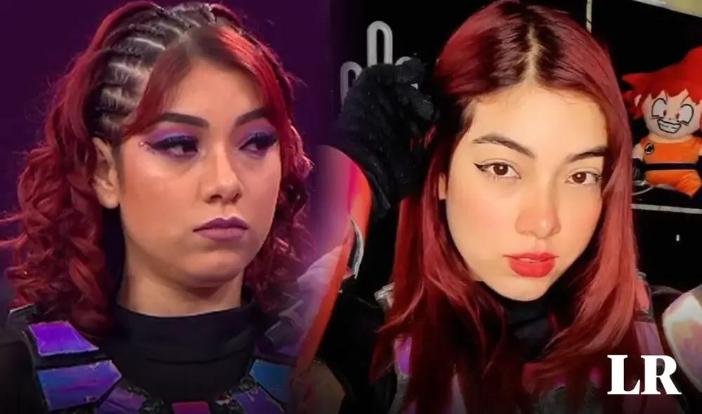 Karelys Molina adoptó el nombre de Robotina tras empezar a trabajar con el famosos Robotín. Foto: composición/captura América TV/Karelsy Molina/Facebook