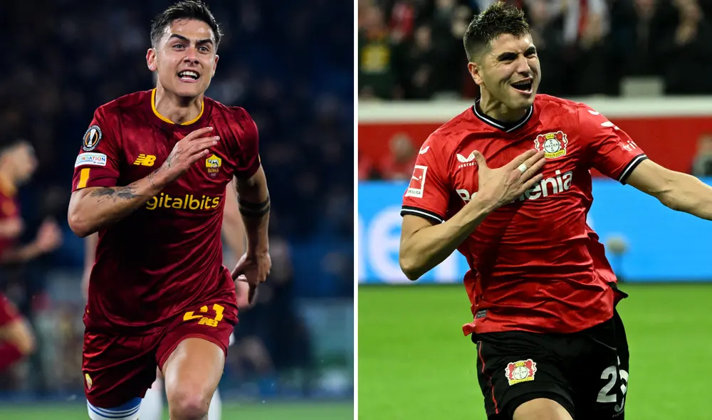 Roma y Bayer Leverkusen se vuelven a ver las caras luego de 8 años. Foto: composición LR/AFP Roma y Bayer Leverkusen se vuelven a ver las caras luego de 8 años. Foto: composición LR/AFP