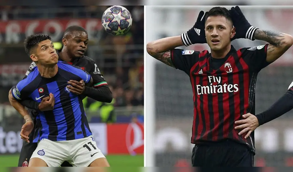Hace algunos años, Gianluca Lapadula tuvo un breve paso por el Milan. Foto: composición/EFE