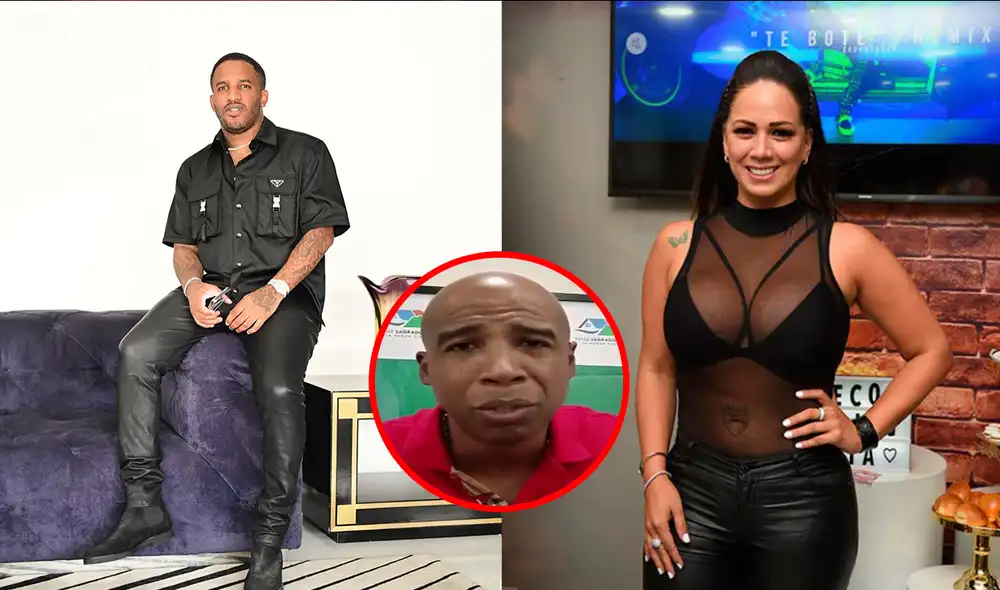 Los dos personajes se han visto envueltos en la polémica. Foto: composición LR/Instagram/Jefferson Farfán/La República/Almendra Ruesta/La República