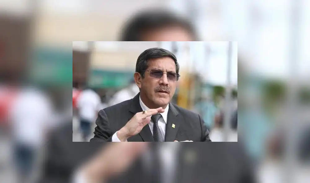 El titular de Defensa, Jorge Chávez Cresta, intentó explicar las afirmaciones de Boluarte. Video: difusión