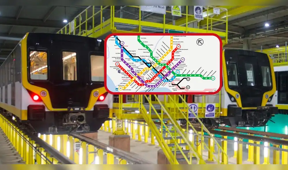 La Línea 2 del Metro de Lima conectará 7 distritos de Lima. Foto: La República/EFE/composición LR