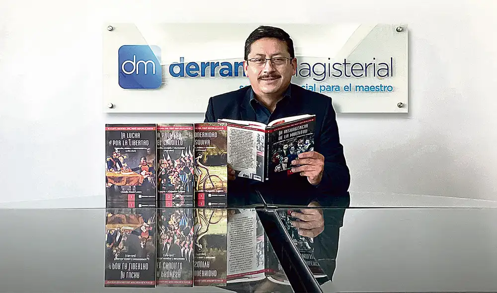 Complacido. Luis Espinoza manifi esta que el magisterio está satisfecho con la derogación de la polémica norma. Foto: difusión Complacido. Luis Espinoza manifi esta que el magisterio está satisfecho con la derogación de la polémica norma. Foto: difusión