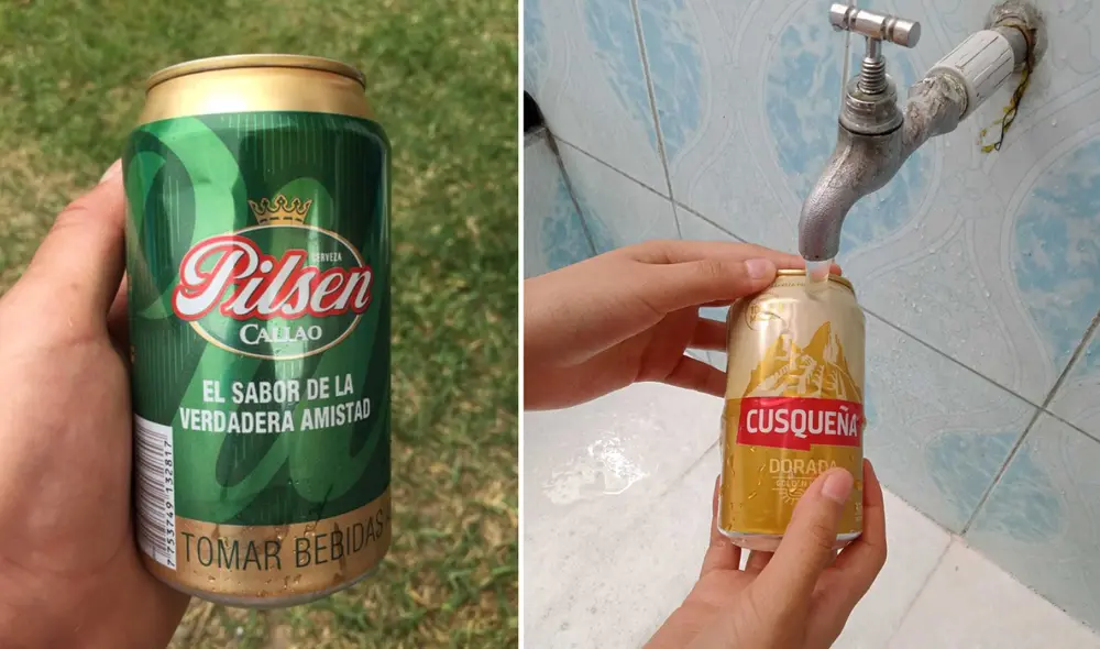 Conoce por qué deberías lavar las latas de cerveza o gaseosa antes de consumirlas. Foto: composición LR/Twitter/La República