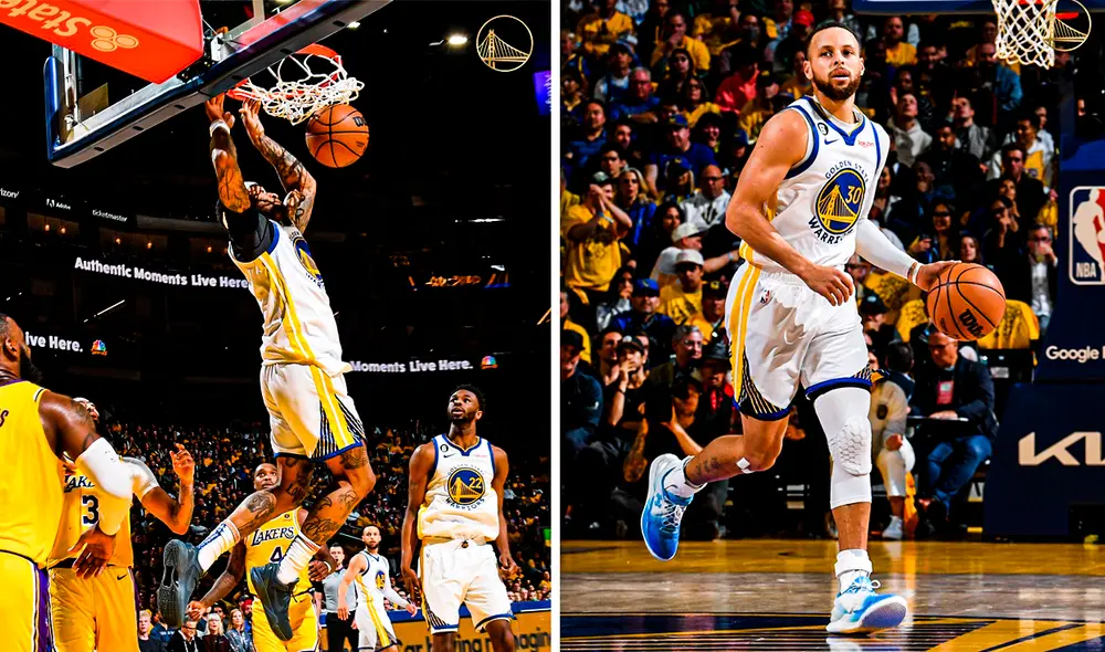 Revive el game 5 entre Warriors vs. Lakers por las Semifinales de Conferencia. Foto: Composición de Diego Poma/La República