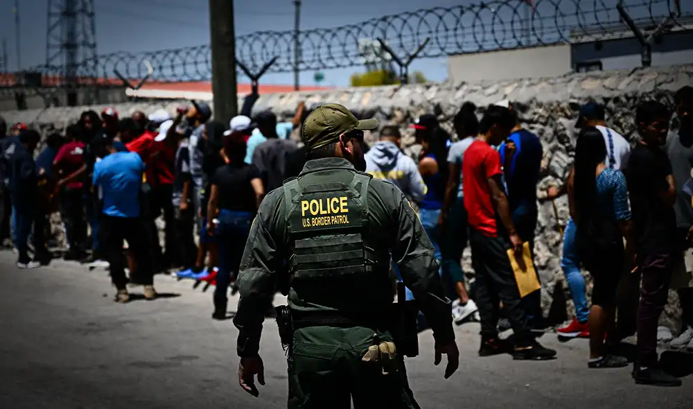 EE. UU. se prepara para el levantamiento del Título 42. Foto: AFP EE. UU. se prepara para el levantamiento del Título 42. Foto: AFP