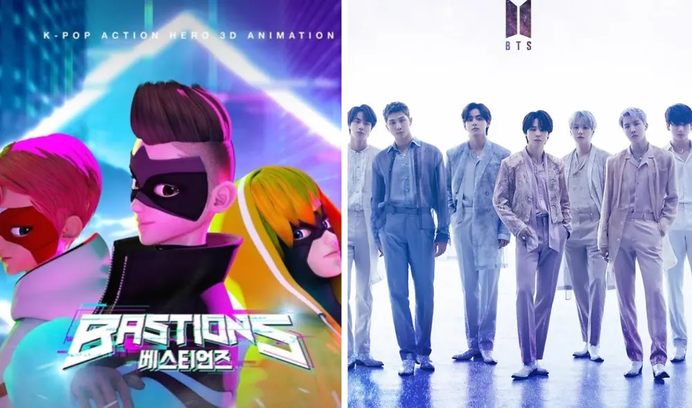 Varios cantantes del k-pop participan en el OST de "Bastions". "The planet" de BTS será el intro de la esperada serie coreana. Foto: composición LR/Naver/Hybe