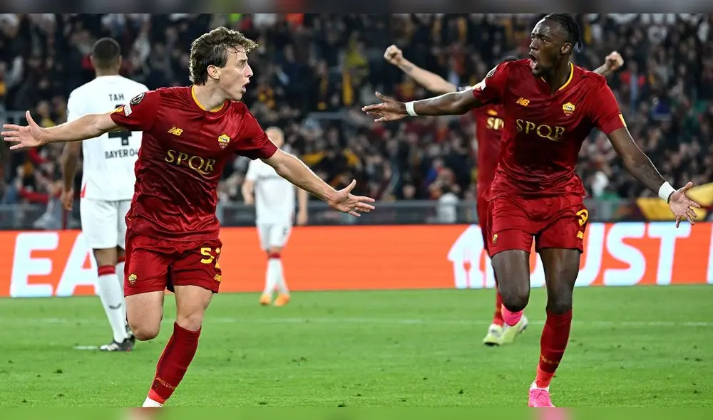 Roma jugará la vuelta ante Bayer Leverkusen con ventaja en el marcador global. Foto: EFE | Video: ESPN