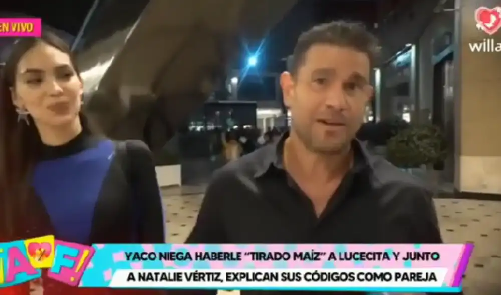 Yaco Eskenazi niega haberle coqueteado a Lucecita. Foto: captura de "Amor y fuego"