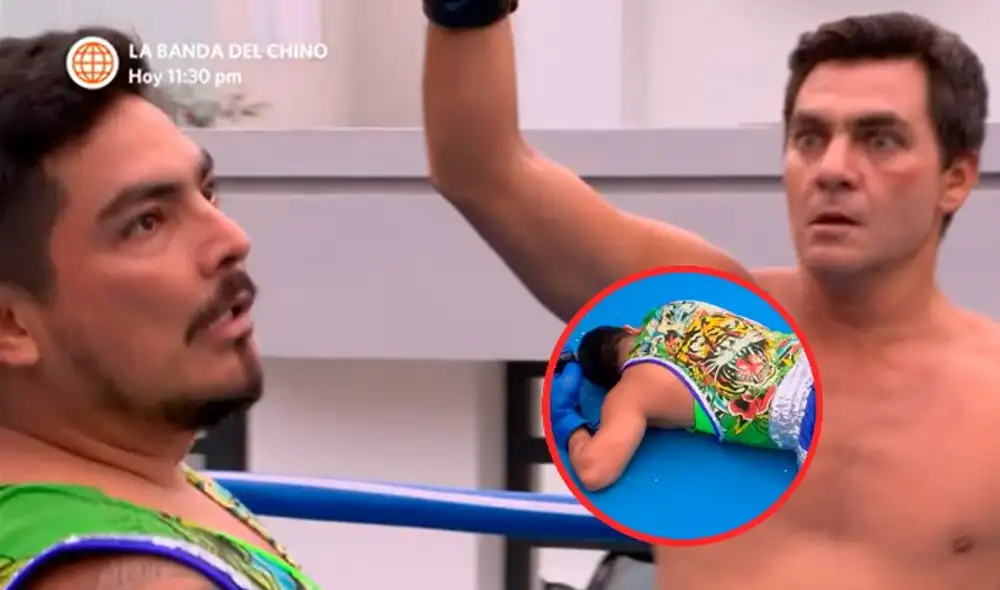 Joel y Mike se enfrentaron en "Al fondo hay sitio". Foto: composición LR/América TV Joel y Mike se enfrentaron en "Al fondo hay sitio". Foto: composición LR/América TV