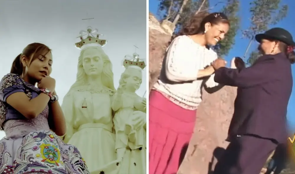 El huayno es un género muy popular en Perú, especialmente en los Andes. Foto: composición LR/Dina Paucar/Yarita Lizeth /Youtube