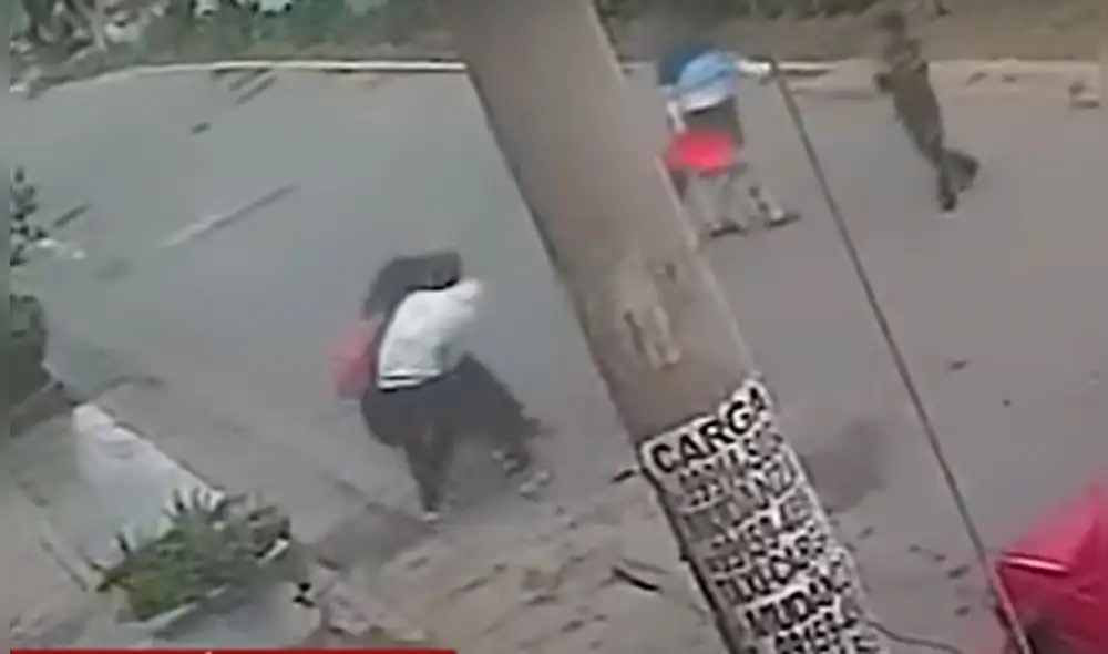 La escolar se dirigía a su colegio cuando fue asaltada. Foto: Panamericana| Video: Panamericana