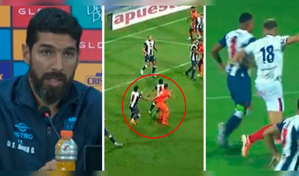 El 'Loco' Abreu comparó los partidos de Mannucci y Vallejo contra Alianza Lima. Foto: captura de GolPerú/Liga 1 Max