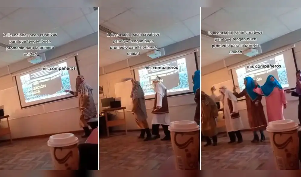 La escena que se viralizó en TikTok tiene más de un millón de reproducciones. Foto: composición Lr/ TikTok @evelyn15.jj La escena que se viralizó en TikTok tiene más de un millón de reproducciones. Foto: composición Lr/ TikTok @evelyn15.jj