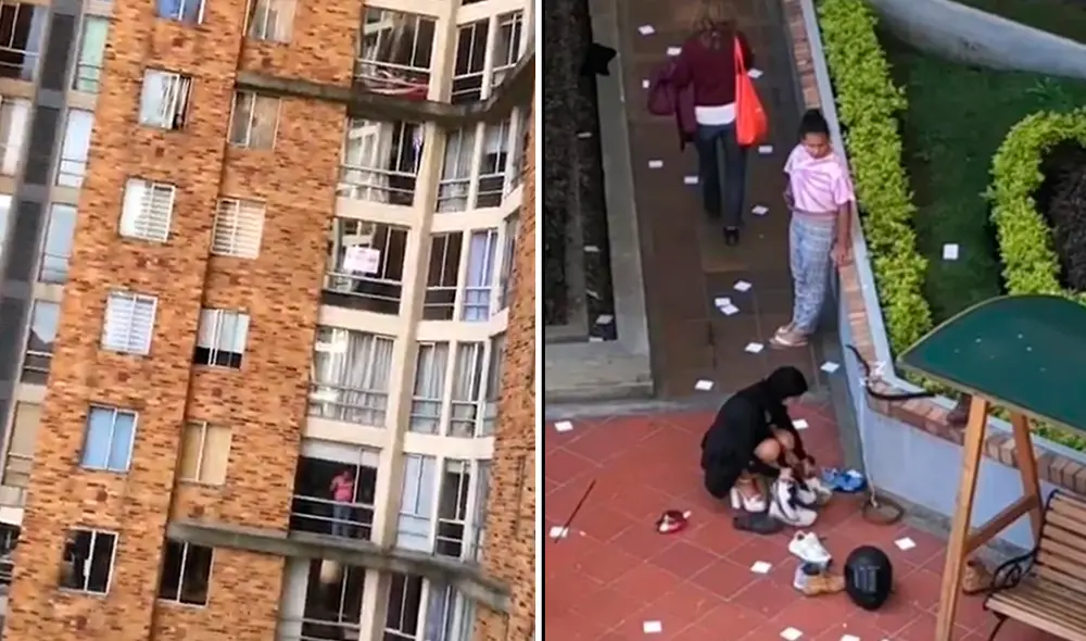 La mujer arrojó todo tipo de objetos al suelo mientras discutía con su pareja. Foto: composición LR/captura de TikTok/Pipepiedras