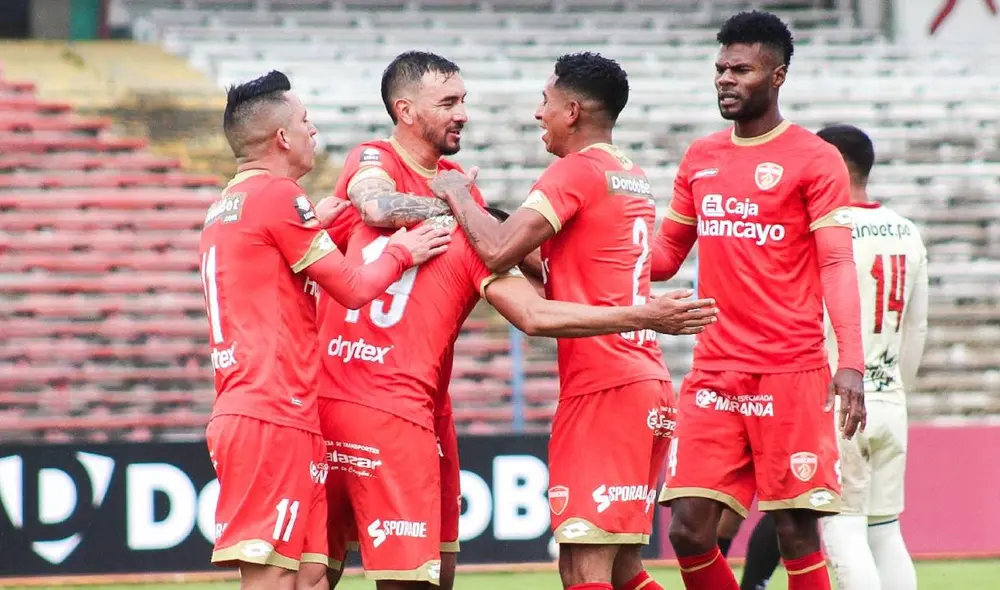 Sport Huancayo sacó una gran victoria con Wilmar Valencia como entrenador. Foto: Liga 1