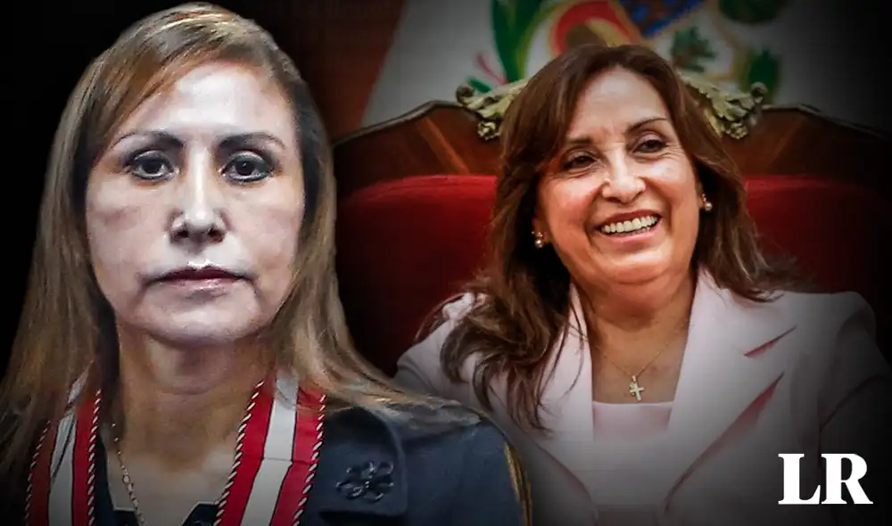 Patricia Benavides dio un discurso por el 42º aniversario del Ministerio Público. Foto: composición Fabrizio Oviedo/ Infobae/ El Economista-  Video: Exitosa