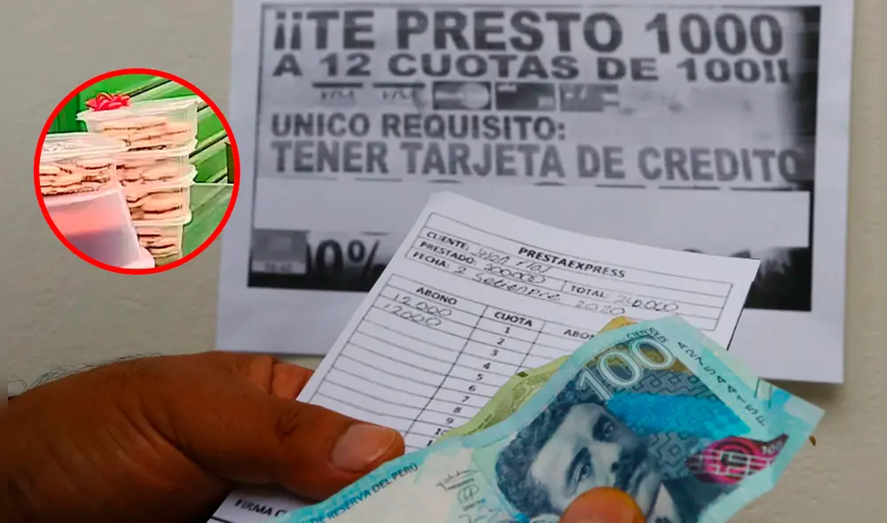 Si bien la familia ya pagó S/90 de la deuda, los extorsionadores solicitan cuatro créditos más. Foto: composición LR/Andina/Latina - Video: Latina