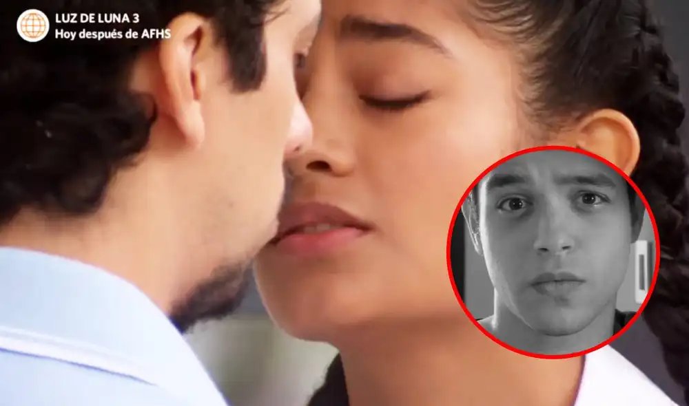 Javier y July protagonizaron un romántico momento frente a Cristóbal sin darse cuenta en "Al fondo hay sitio". Foto: composición LR/América TV Javier y July protagonizaron un romántico momento frente a Cristóbal sin darse cuenta en "Al fondo hay sitio". Foto: composición LR/América TV