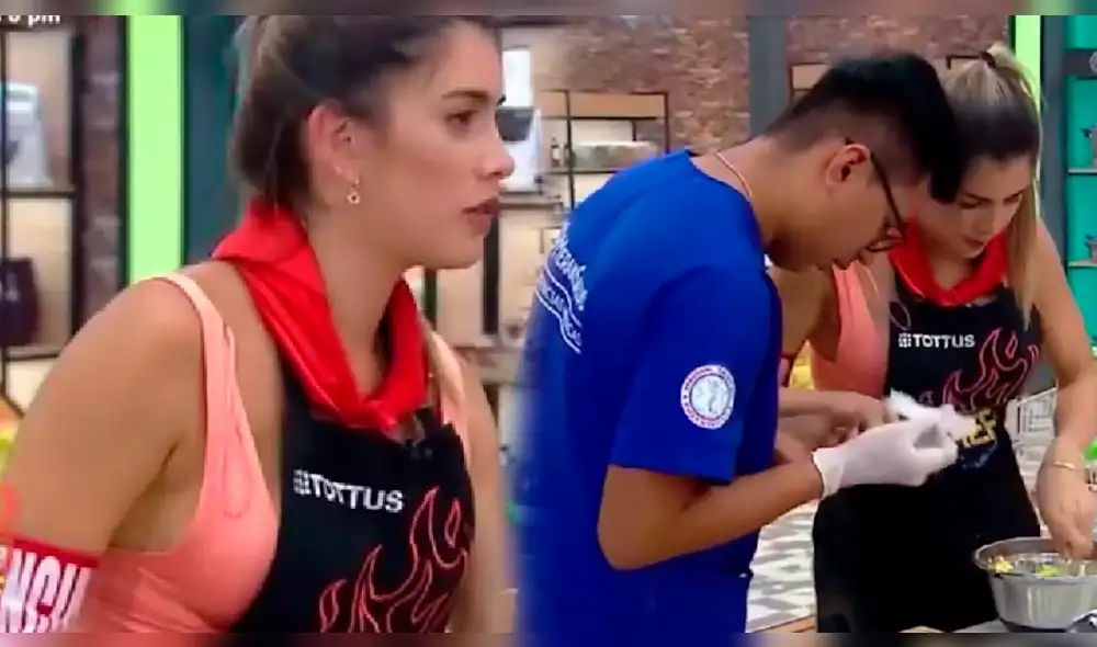Korina Rivadeneira intenta no ser la próxima eliminada de "El gran chef: famosos". Foto: composición LR/Latina - Video: Latina Korina Rivadeneira intenta no ser la próxima eliminada de "El gran chef: famosos". Foto: composición LR/Latina - Video: Latina