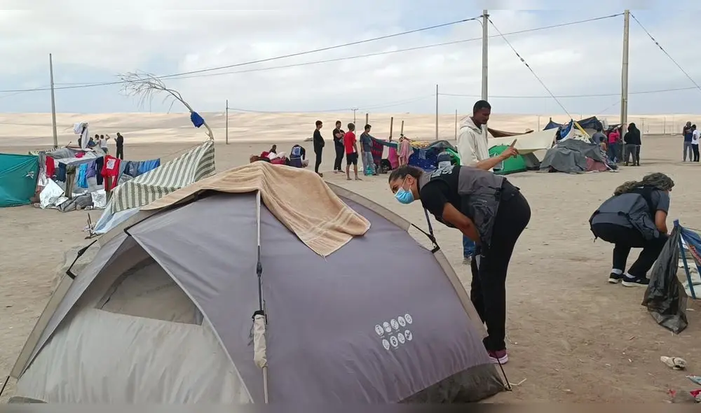 Campaña. El departamento de Salud Pública de Arica inició ayer una campaña de vacunación y atención psicológica. Foto: La República. Campaña. El departamento de Salud Pública de Arica inició ayer una campaña de vacunación y atención psicológica. Foto: La República.