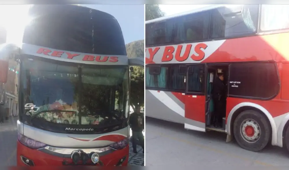 Encañonan a pasajeros de bus. Foto: Radio TV Victoria