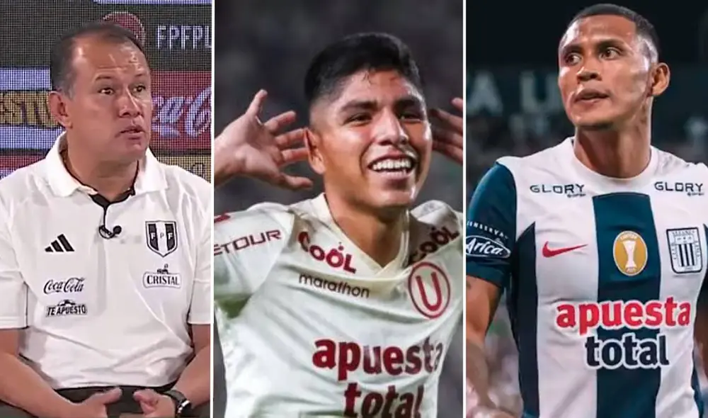 Juan Reynoso fue anunciado como entrenador de la selección peruana en agosto del 2022. Foto: composición LR/captura Movistar