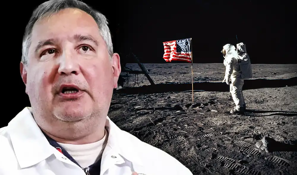 Dmitri Rogozin fue director de la Agencia Espacial Rusa hasta julio del 2022. Foto: composición de Jazmín Ceras/TASS/NASA