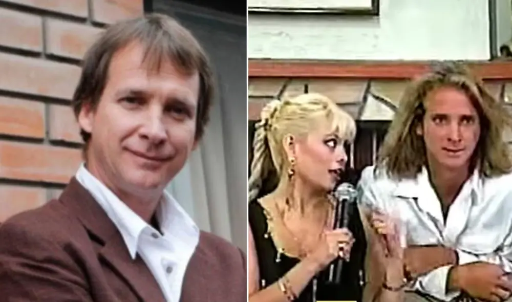 Christian Thorsen debutó en televisión como modelo de un programa de Gisela Valcárcel. Foto: composición LR/captura de YouTube/Luixito TV/América TV