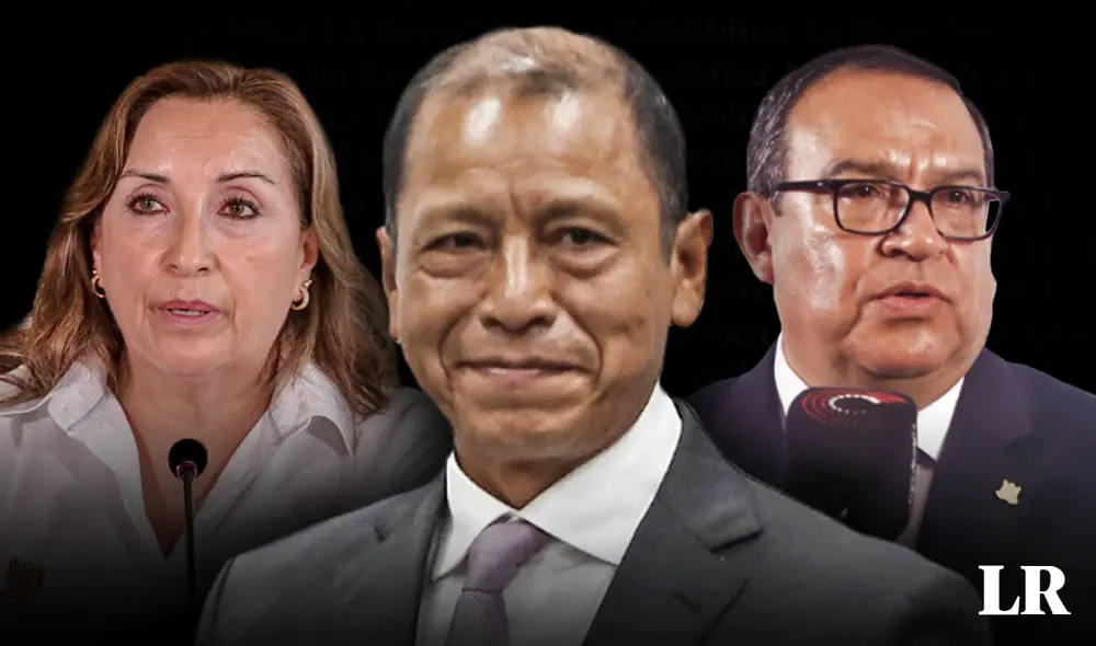 Daniel Maurate, Dina Boluarte y Alberto Otárola. Foto: composición Fabrizio Oviedo/Presidencia/Infoabae - Video: Radio Nacional