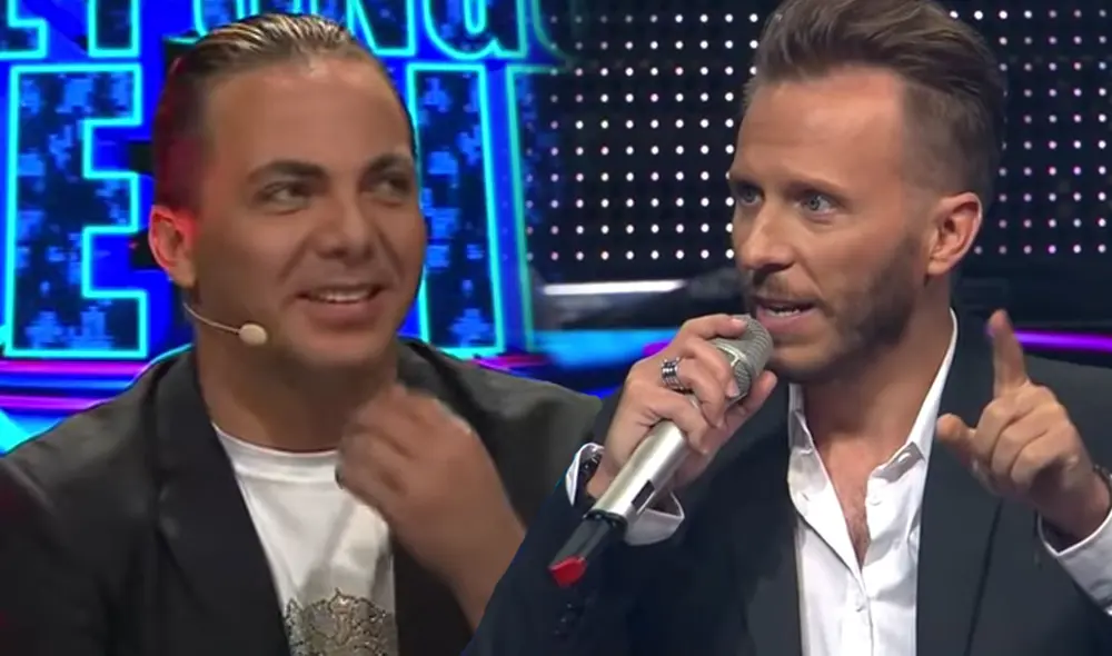 Cristian Castro fue jurado en “Me pongo de pie” y Noel Schajris, líder de uno de los equipos. Foto: composición LR/Me pongo de pie