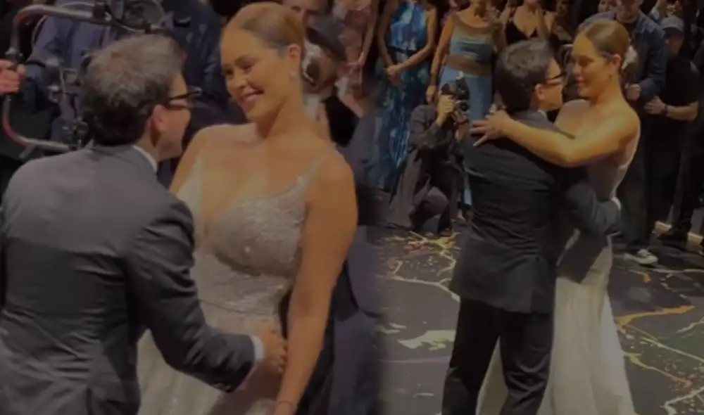 Karen Schwarz y Ezio Oliva tuvieron a sus dos hijas presentes en su primer baile de casados, Foto: composición/Cathy Sáenz/Instagram - Video: Cathy Sáenz/Instagram Karen Schwarz y Ezio Oliva tuvieron a sus dos hijas presentes en su primer baile de casados, Foto: composición/Cathy Sáenz/Instagram - Video: Cathy Sáenz/Instagram