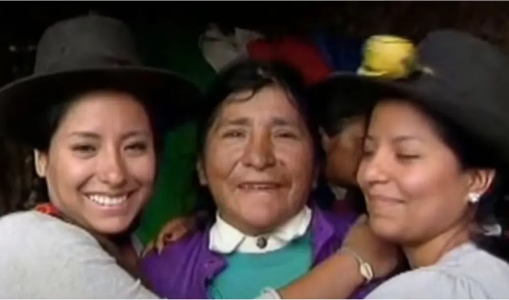 Eva y Johanna Meyer se reencontraron con su familia biológica después de 22 años. Foto: captura YouTube Panorama