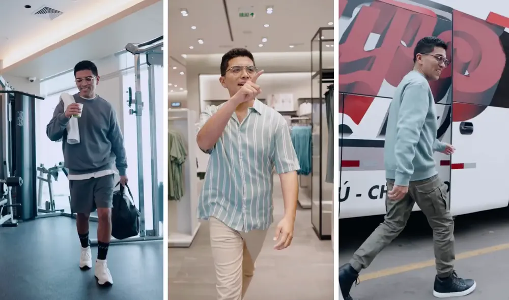 Christian Yaipén protagonizó una publicidad para una marca de ropa internacional. Foto: composición LR/Instagram Christian Yaipén protagonizó una publicidad para una marca de ropa internacional. Foto: composición LR/Instagram