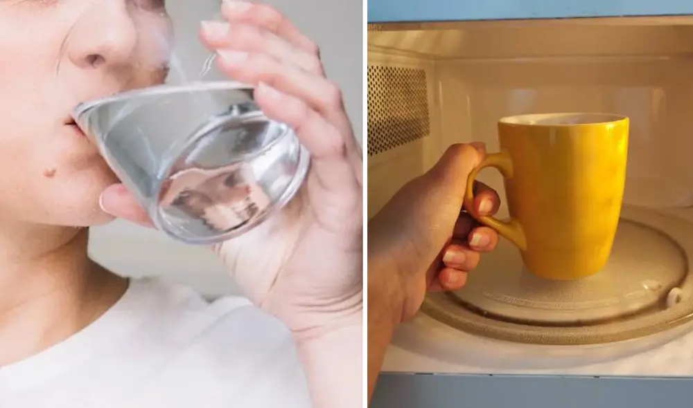 Conoce por qué motivo no deberías calentar un vaso con agua en el microondas. Foto: composición LR/Freepik/La República